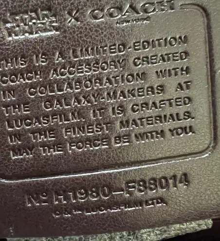 Star Wars X Coach Backpack In Signature Canvas With Ewok Purple