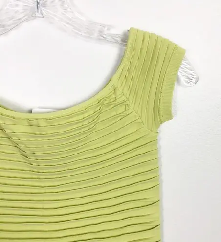 BCBGeneration  Bodycon Mini Dress Bright Lime Size XS Small