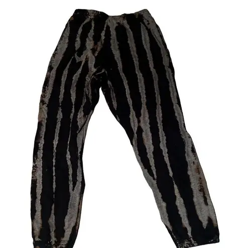 Fruit of the Loom  Tie-Dye Stripe Sweatpants Multicolor Unisex Size M