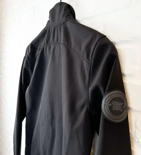 Lyft Womens 1K Ride Nylon Full Zip Jacket Reward Club Coat Black Small