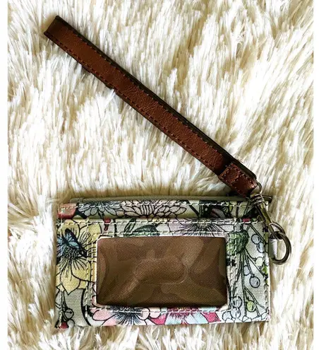 Sakroots Floral Crossbody Bag with ID Lanyard and Bee Keychain Boho Purse