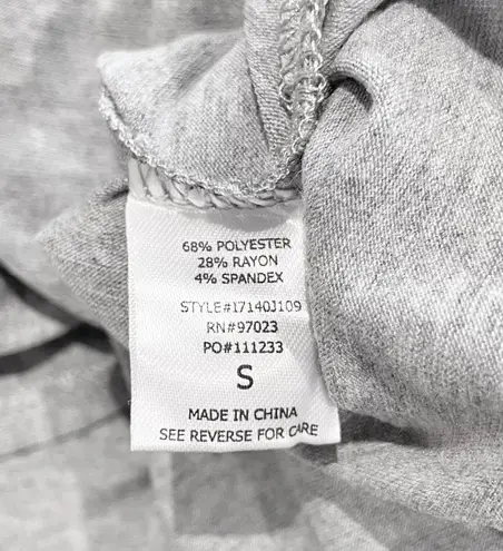 Miken New Racerback Side Slit Cover Up Maxi Dress Heather Grey