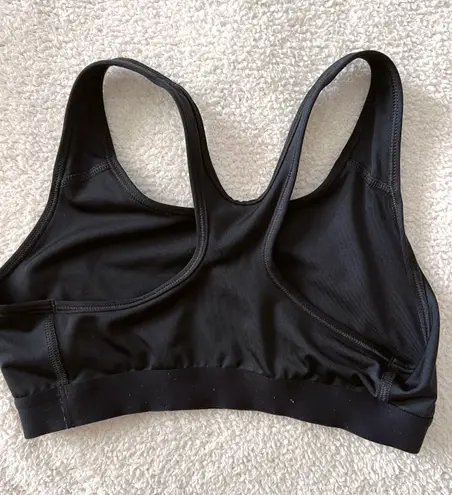 Nike Black White Logo Women’s Sports Bra