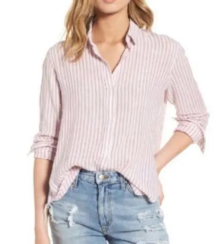 Rails Farrah Kenai Stripe Button Down Shirt Sz small