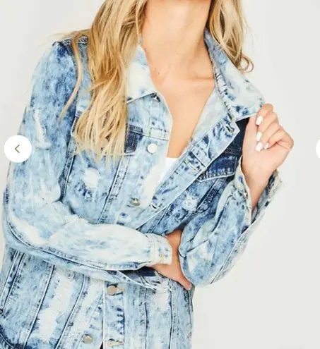 Fantastic Fawn Distressed Denim Jacket