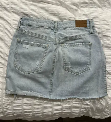 Aeropostale Light Wash Jean Skirt