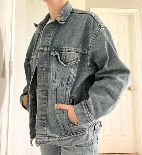 Levi's Vintage Levi’s Embroidered Jean Jacket