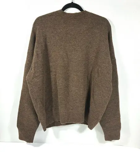 Isabel Marant Kingston Crewneck Sweater Bronze Alpaca Wool Blend US 10 FR 42 NWT