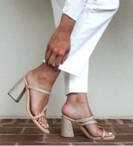 Kaanas Naked Yute Heels Strappy Heel Sandals Size 9