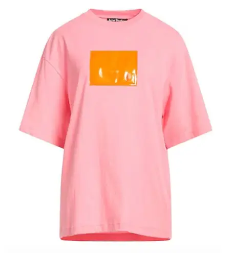 Acne Studios Exford Inflate T shirt Pink