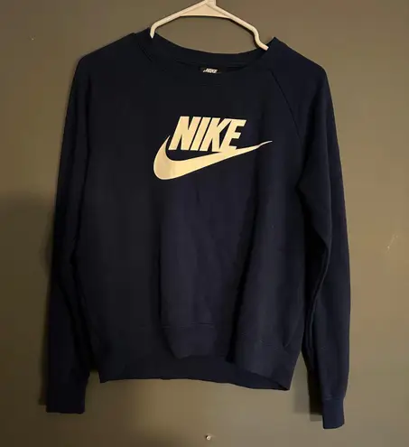 Nike Navy Blue Crew Neck