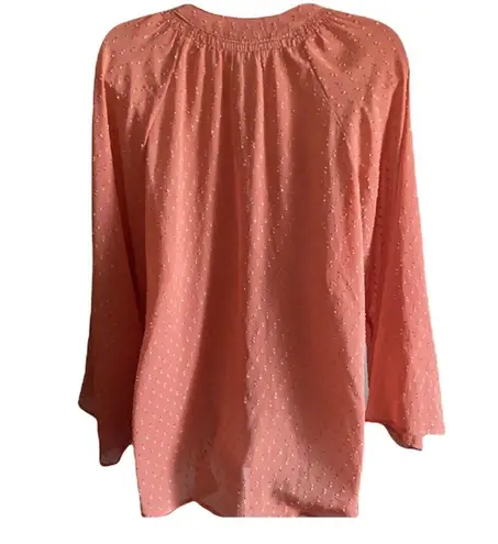 Bishop and Young NWT Bell Sleeve Textured Blouse