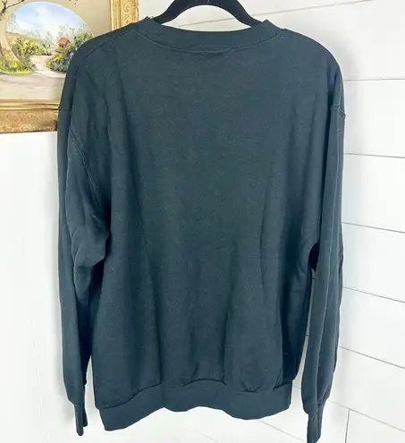 Vintage Deadstock Halloween Pumpkin Sock Monkey Sweatshirt NWT Black Size Large