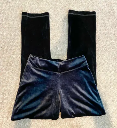 Ecko Red Like new high waisted  blue/black velvet pants. Sz M