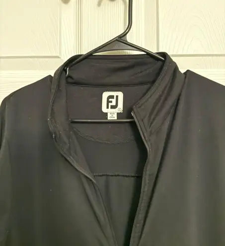 FootJoy Women’s Golf Long Sleeve Zip Up Black Size Large