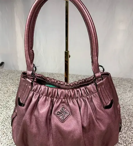 Simply Vera Vera Wang Women's Plum Shoulder Bag Casual Handbag Purple
