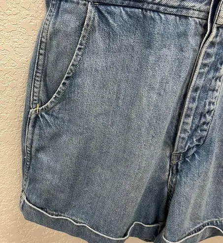 AMO Skip Denim Romper Finder Keeper W/ Destroy Size XS