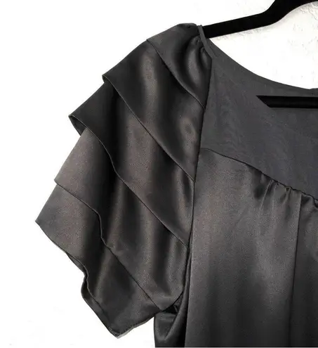 Walter Baker Walter x Gray Silk Satin Shift Dress Size Medium