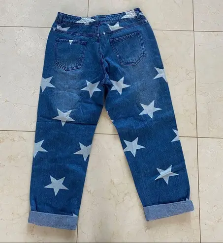 Star Boyfriend/Mom Oversized Jeans Size Small Blue