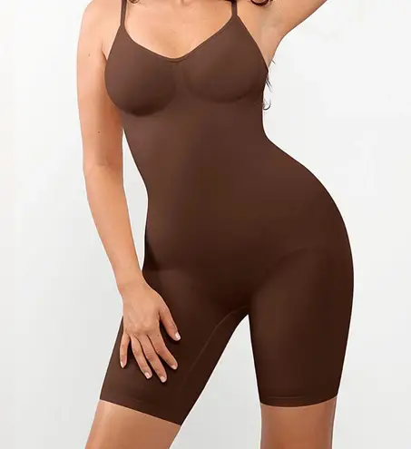 $65 Retail NWT HeyShape Snatched Shapewear Bodysuit Short Brown Size XL