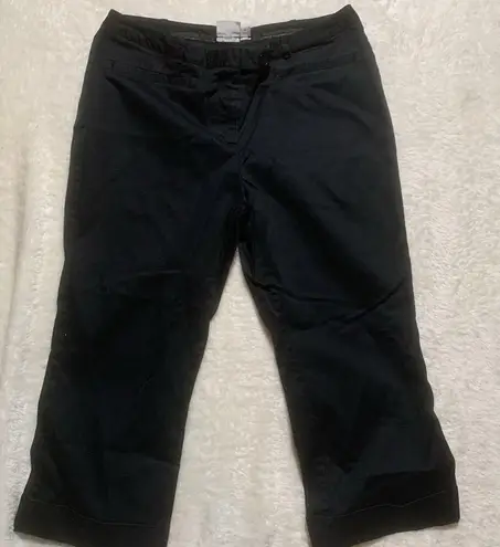 Worthington Women's Black Size 14 Capri Slacks