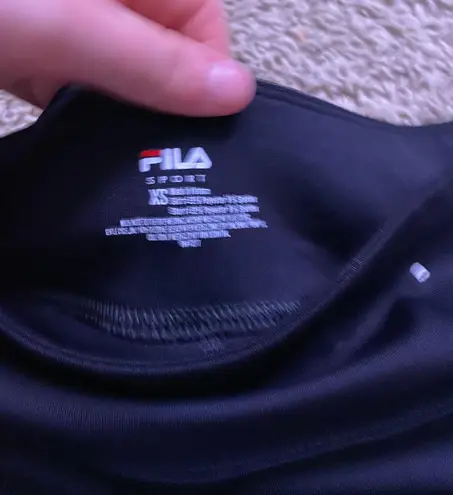 FILA Black Skort