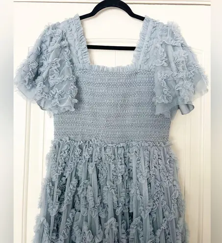 NWOT Ivy City Co Cloud Nine Midi Dress Powder Blue Size L
