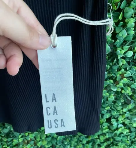 Lacausa - Anthropologie - NWT | Roxy Tank - Sz Large | Black