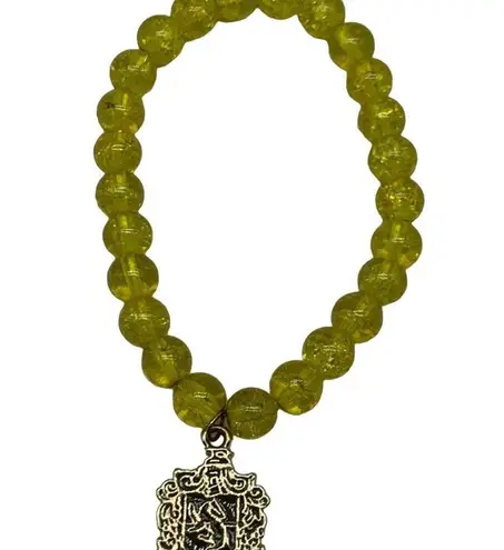 Harry Potter TM & WBEI (s17) Hufflepuff gold and yellow stretch fashion …