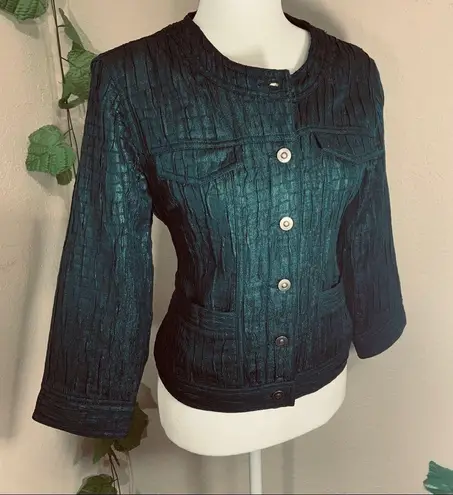 Ruby Rd Retro Vintage 1950’s Green Jacket 🍀