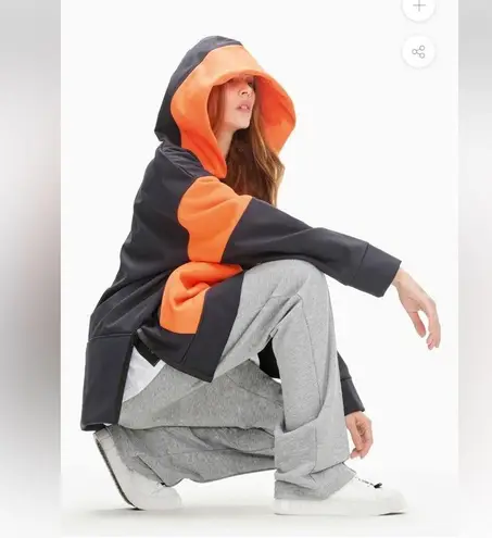 VDR VIADELLEROSE HALF ZIP JACKET SIZE LARGE Orange