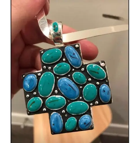 BEST branded faux turquoise costume jewelry necklace