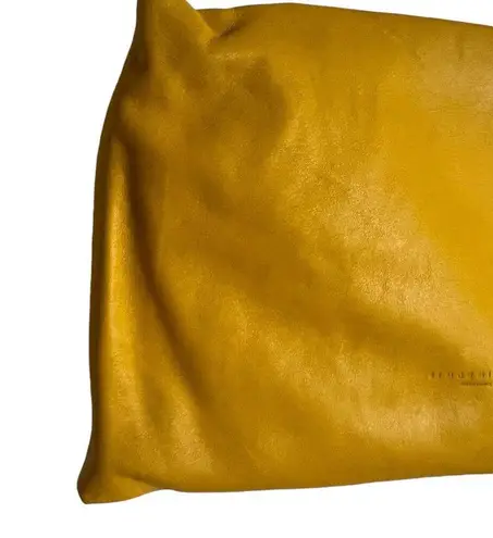 Simon Miller Mango Yellow Puffin Leather Shoulder Bag Purse