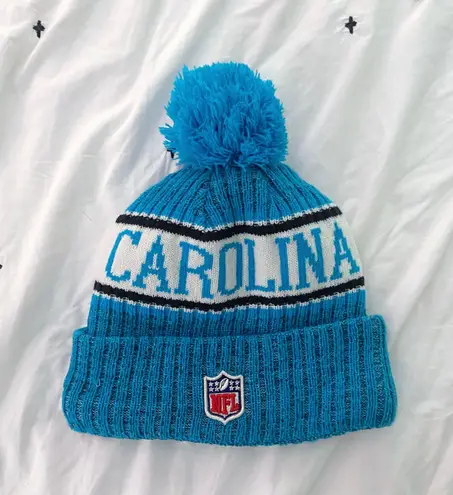 NFL Carolina Panthers Pom Pom Beanie