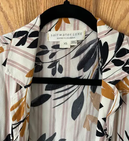 Saltwater Luxe Floral Duster