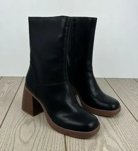 Sun + Stone Aleenn Stacked Round Toe Mid