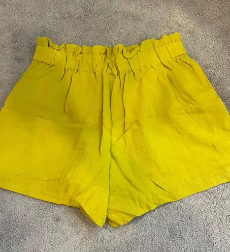 Harper Heritage YELLOW Flowy Shorts