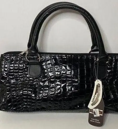 Primeware Wine Clutch Classic Sassy Black