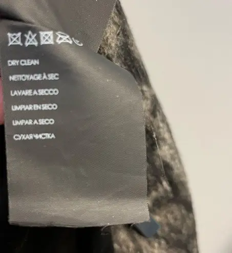 Club Monaco Coat Women's Linettah Brown Mix Animal Print Full Zip Coat Sz S NWT