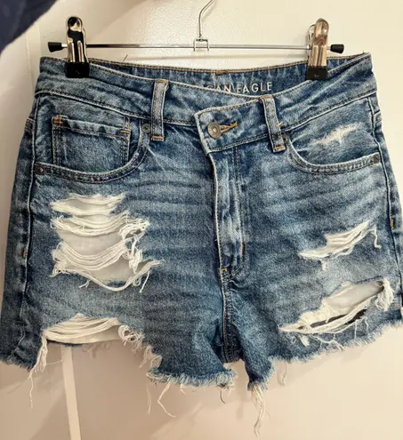 American Eagle Outfitters “Cross over Mom Shorts”