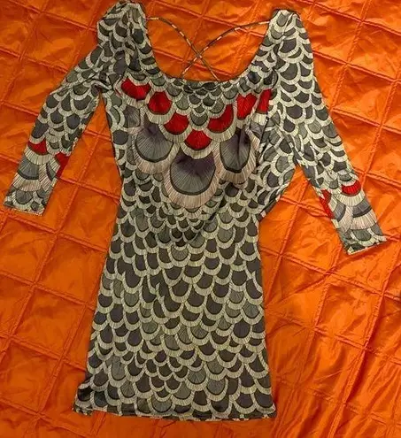 Max Mara Mara Hoffman dress small amazing back detail