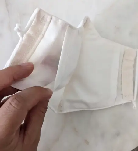 Butterfly Handmade Embroidered Pocket Filter Face Mask