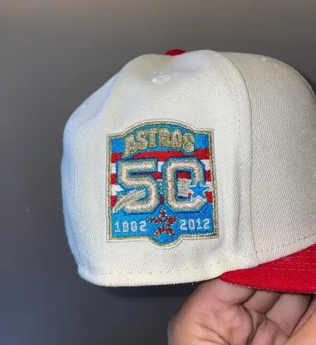 New Era Burdeens chicago caps and curls Puerto Rico Houston Astros size 7 brand new sold out