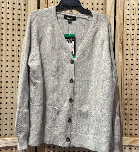 Briggs New York Briggs Ladies cardigan nwt