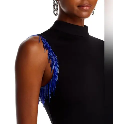 STAUD Kirsten Beaded Mini Dress in Black, Size S New w/Tag SOLD OUT!