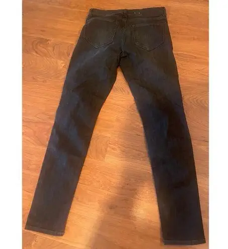 All Saints MAST low rise Skinny Fit Dk gray jeans, size 27, B80, $24