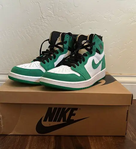 Air Jordans Green Air Jordan 1s