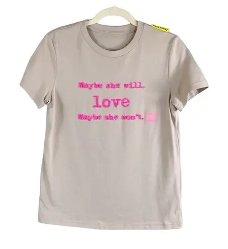 Miss Sixty x WRLDSMTH Beaded Limited Edition T-Shirt Sz 2 Pink Fairy Boho Y2K