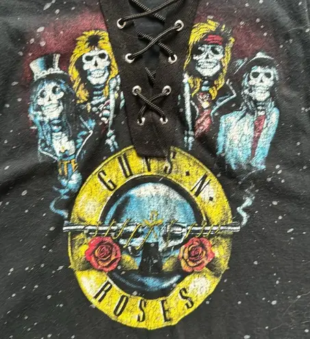 guns n' roses Customized Vintage Skeletons and Bullets Tank XS