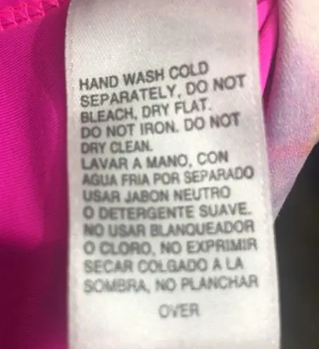 VYB Vicious Young Babes Rev Tie Dye Bikini Top Medium EUC